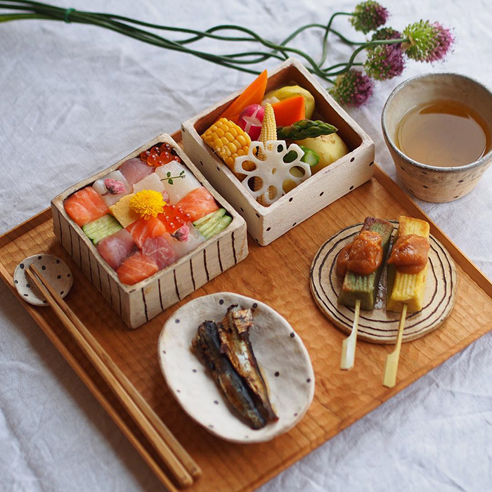 Суши-мозаика: последний тренд японской кулинарной моды