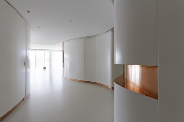 Просто фото: Шкаф со скругленными углами идеи для дома,интерьер и дизайн