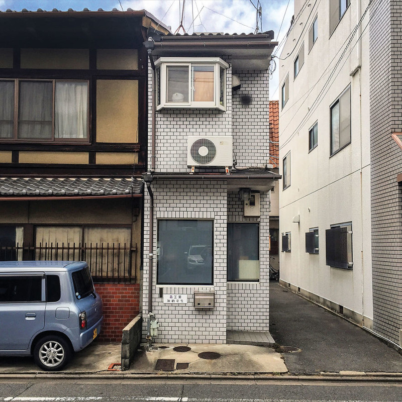 Офис компании kotobuki Industries архитектура, дома, здания, киото, маленькие здания, местный колорит, фото, япония