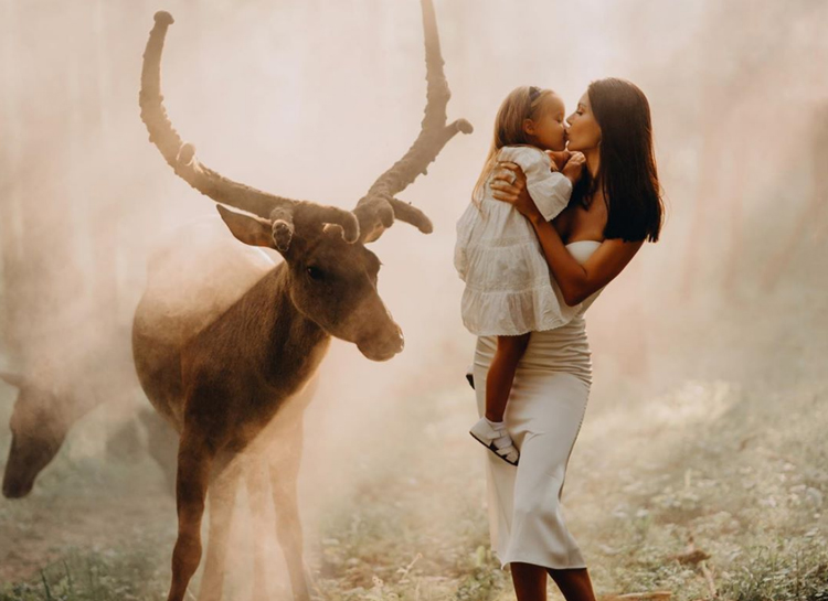 Семейная идиллия: Джиган и Оксана Самойлова поделились первой после примирения совместной фотосессией Звезды,Звездные пары