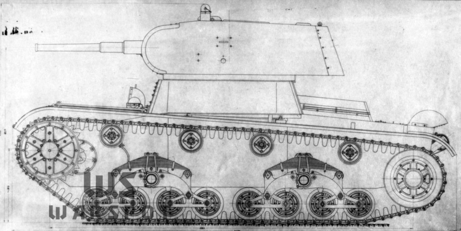 ​Первый вариант СП-126 — он создавался с максимальным использованием опыта работ по Т-26-5 - Главный конструктор 30-х | Warspot.ru