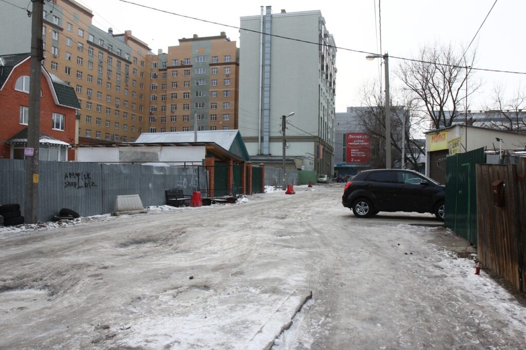 В Рязани Коммунистический переулок отремонтируют «картами» в 2023 году