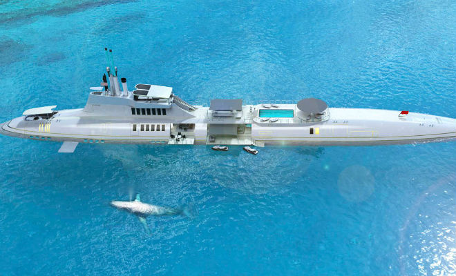 115 метров длины и вертолет под водой: как устроены частные подлодки миллиардеров