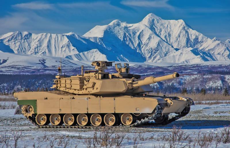 Танки M1A2C прошли испытания суровым климатом Аляски Танки M1A2C прошли испытания суровым климатом Аляски оружие,танки