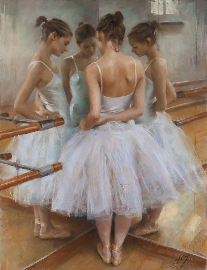 Красота и сила женщин в картинах Vicente Romero Redondo Красота и сила женщин