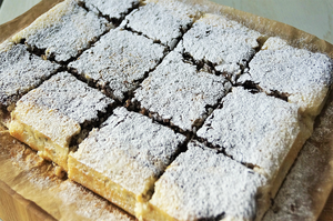 Фото к рецепту: КОКОСОВЫЙ ПИРОГ НА МОЛОКЕ/ Простой рецепт вкусного пирога