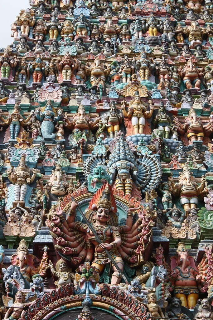 Минакши - храм тысяч скульптур Минакши - храм тысяч скульптур Путешествия,фото