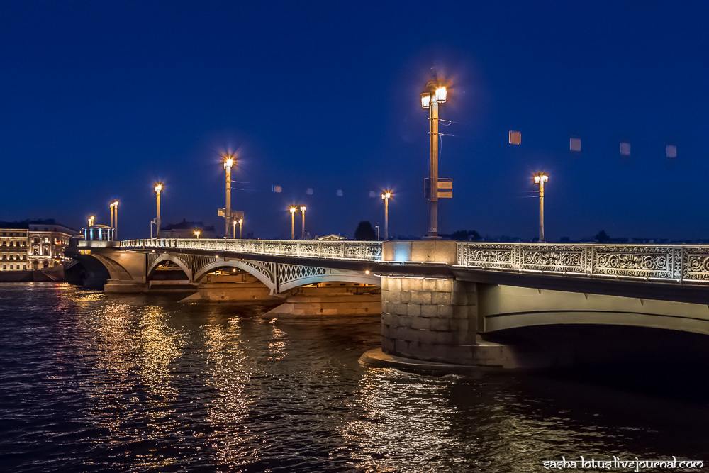 Благовещенский мост разводка