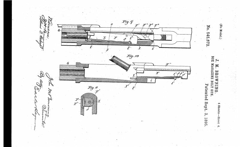 Еще один опытный браунинг оружие