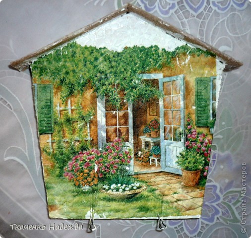 Мастер-класс делаем ключницы из картона Мастер-класс делаем ключницы из картона для дома и дачи,поделки,своими руками,сделай сам,творчество,умелые руки