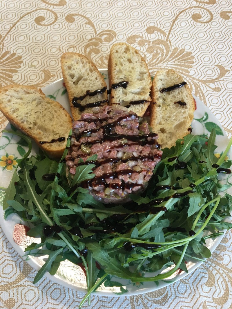 Итог говядина, закуска, мясо