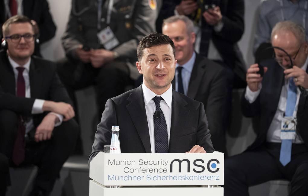 Президент Украины Владимир Зеленский Sven Hoppe/dpa via AP