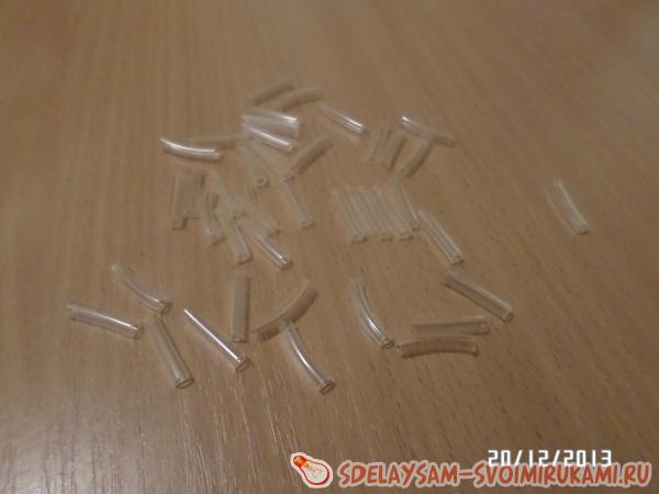 Плетение из трубочек, браслеты плетение из трубочек,сделай сам