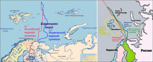 Россия отдала Норвегии Баренцево море