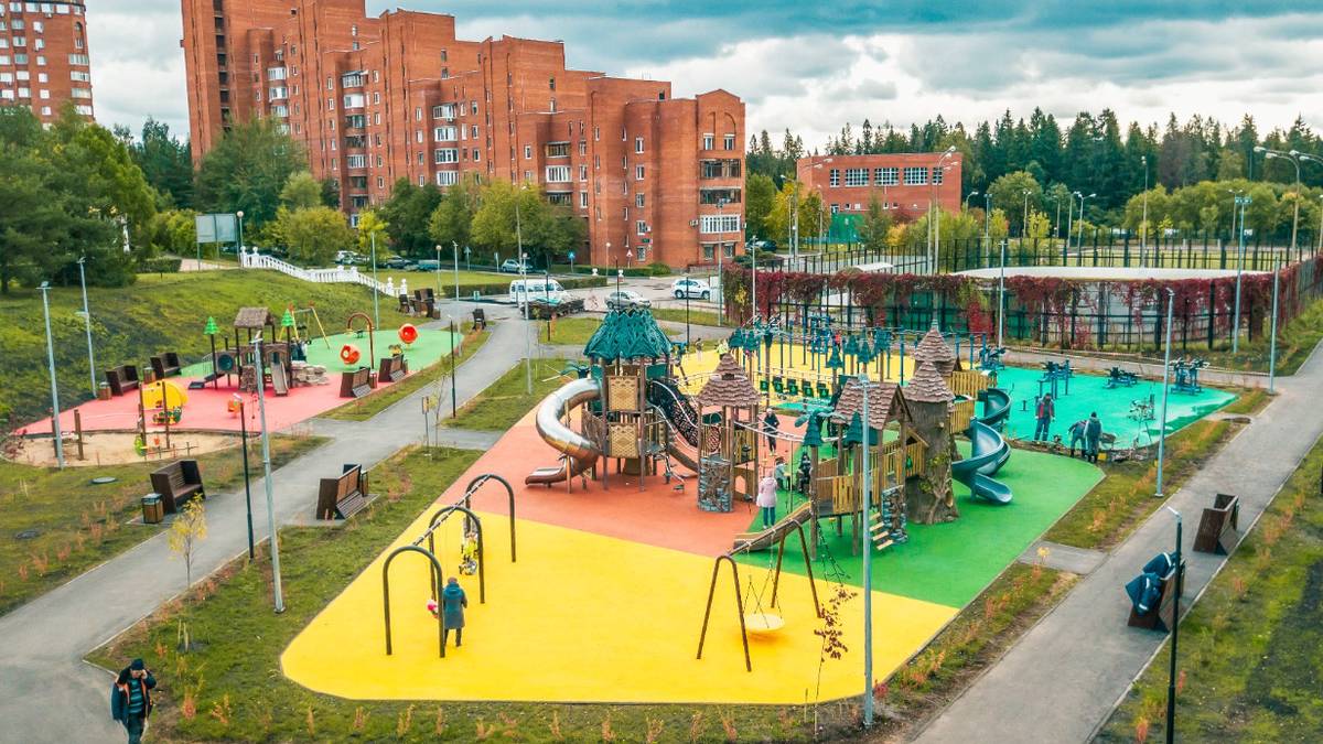 Новая рекреационная зона появилась в районе Савелки в Зеленограде