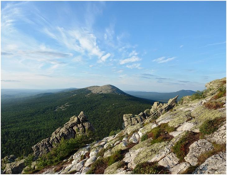 Вид на Круглицу. Национальный парк Таганай. Урал. Фото