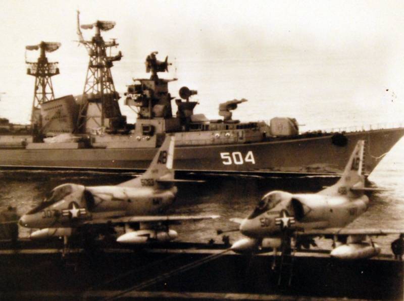 Морская война для начинающих. Взаимодействие надводных кораблей и ударной авиации ввс,вмф