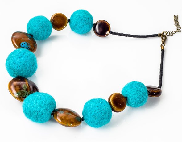 Бусы из Ничего — 25 фото идей для вдохновения Бусы из Ничего — 25 фото идей для вдохновения очумелые ручки