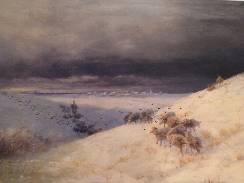 Иван Айвазовский. Зима. 1895. Феодосийская картинная галерея имени И.К. Айвазовского