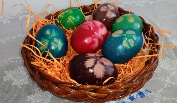 Яйца на Пасху