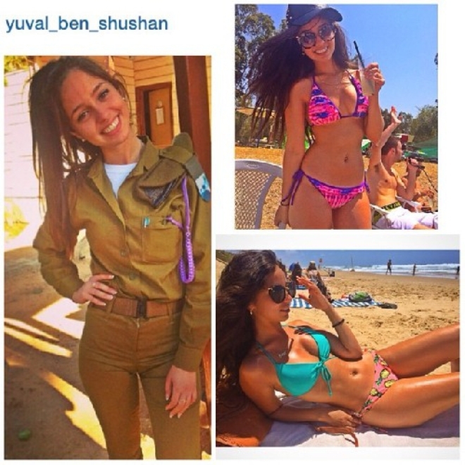 Красотки-солдатки Израиля интересное,интересные люди,интересные факты,история,путешествия,увлечения,фотография