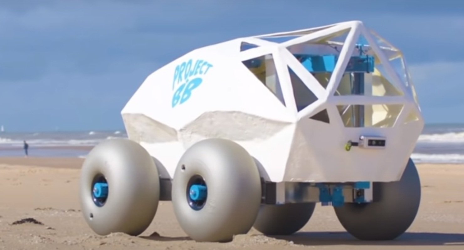 Создан автомобиль для сбора окурков