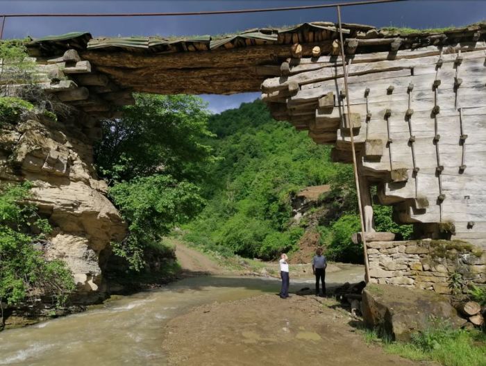 Секрет 200-летнего моста в Дагестане, построенного без единого гвоздя