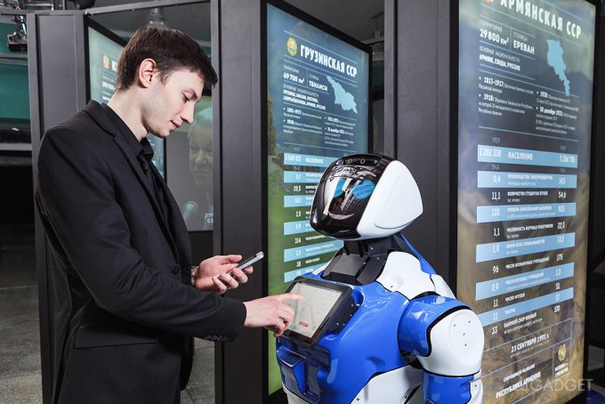 В России создан робот-экскурсовод по музеям будущее,гаджеты,наука,роботы,Россия,техника,технологии,электроника