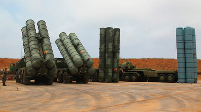 Пусковые установки ЗРК С-400 «Триумф»