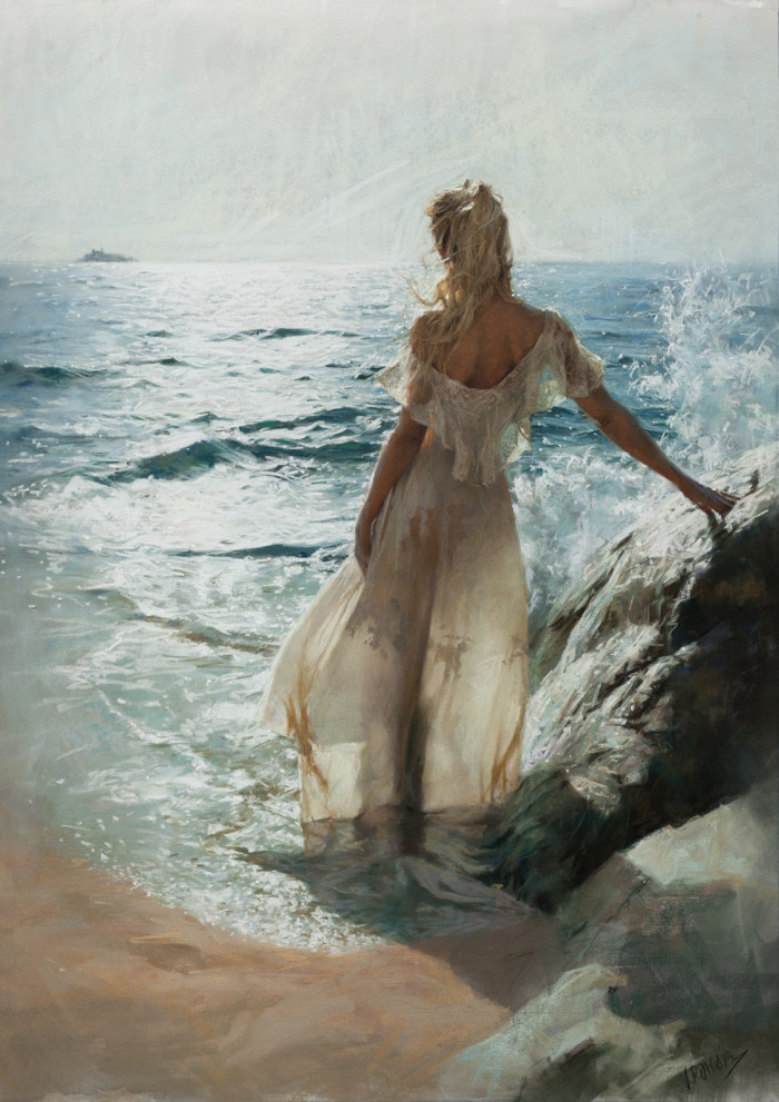 Красота и сила женщин в картинах Vicente Romero Redondo Красота и сила женщин