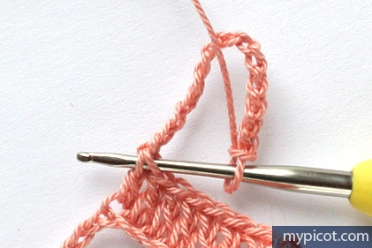 Узор с плетеной косичкой крючком Узор с плетеной косичкой крючком рукоделие,своими руками,сделай сам