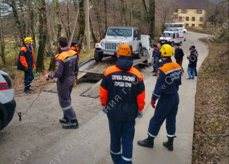 В Сочи обнаружили мертвого мужчину: зажало между машинами