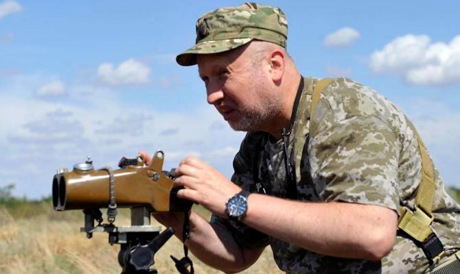 Турчинов дал команду боевикам «АТО» на Донбассе уничтожать российские беспилотники