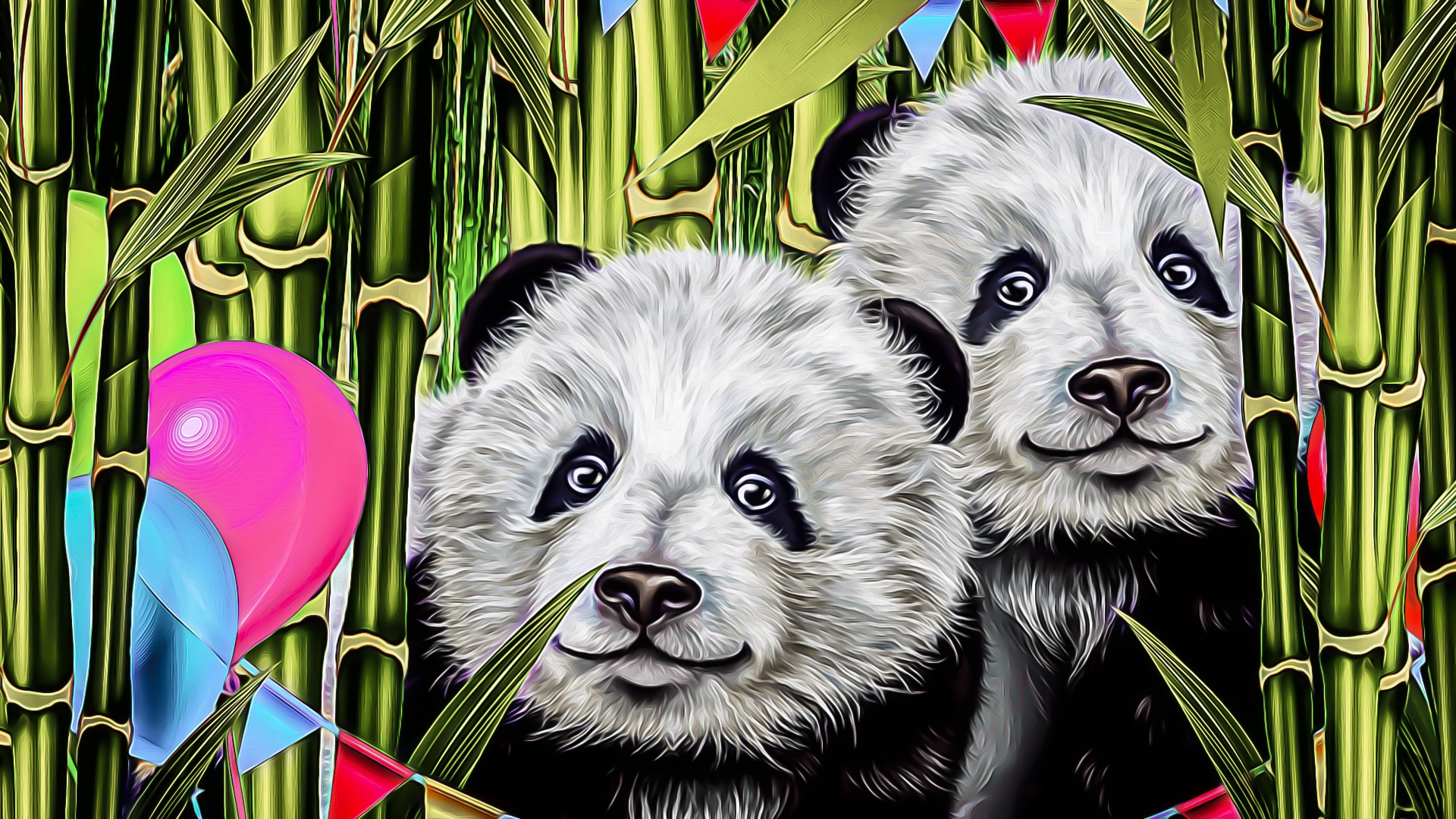 Гигантские панды-двойняшки отметили второй день рождения в Берлинском зоопарке Общество
