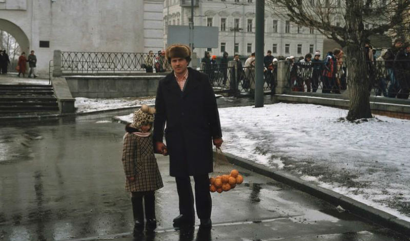 Москва и москвичи 30 лет назад 