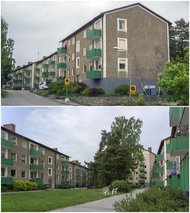 Как живется в шведских «хрущевках»: в чем схожесть и отличия их «плоских» домов от наших архитектура,многоквартирные дома,ремонт и строительство,типовая застройка,хрущевка,Швеция