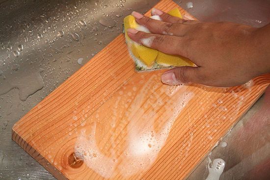 Как правильно очистить кухонную доску домашний очаг,доска,полезные советы,рукоделие,своими руками