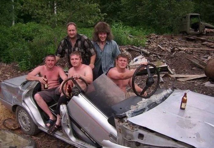 Фото, которые возможно было сделать только в России. Часть 67 (40 фото)