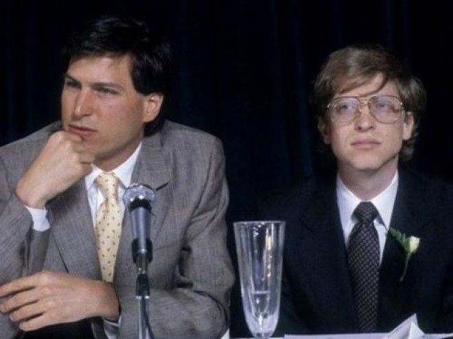 Стив Джобс и Билл Гейтс история, события, фото
