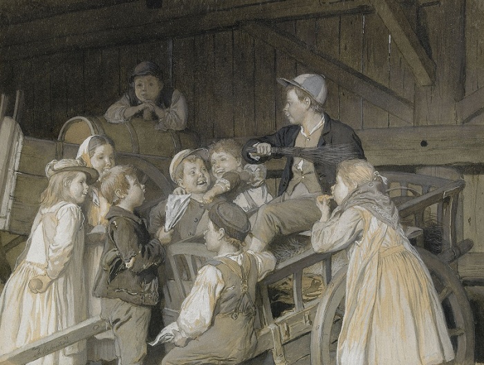 ВО ЧТО ИГРАЛИ ДЕТИ 150 ЛЕТ ТОМУ НАЗАД: КАРТИНЫ ИЗВЕСТНЫХ ХУДОЖНИКОВ 