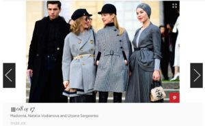 Журнал Harpers Bazaar принял Собчак за Мадонну