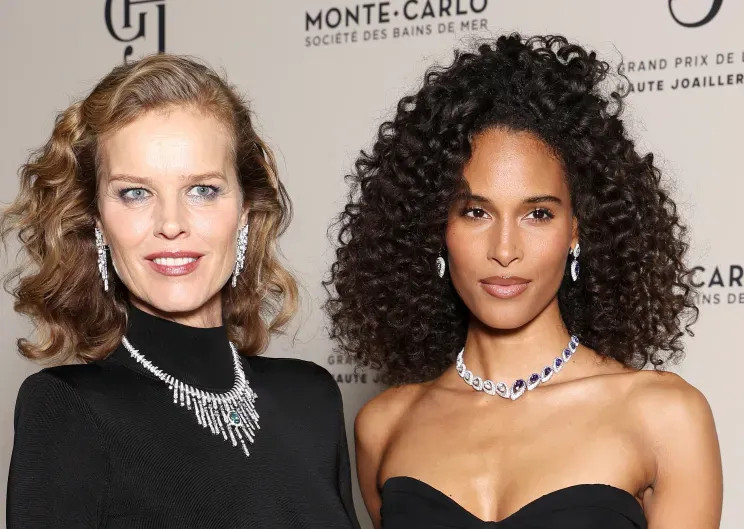 Ева Герцигова и Синди Бруна