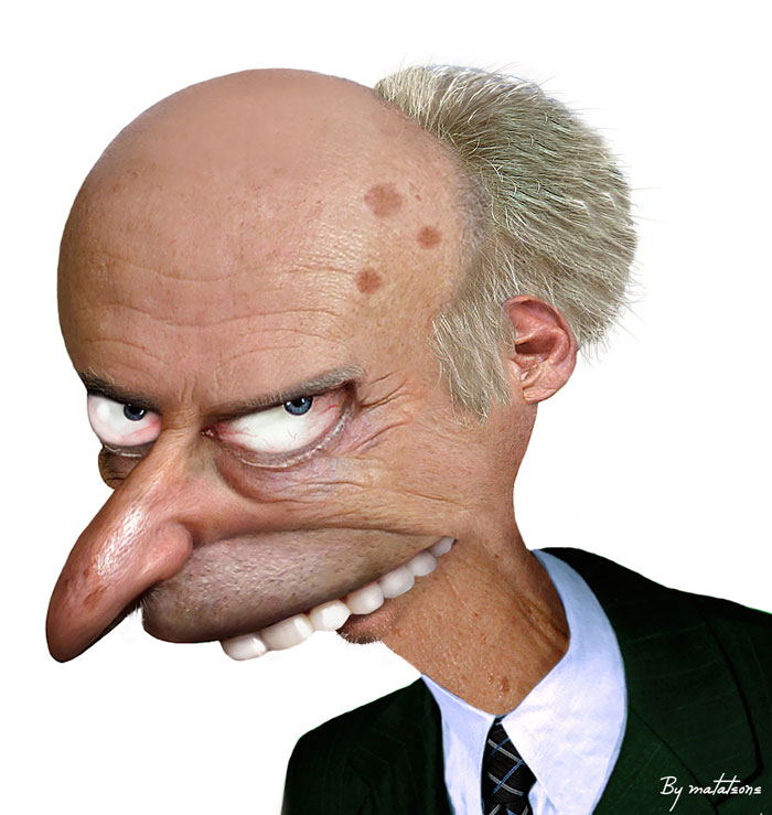 Mr. Burns From The Simpsons