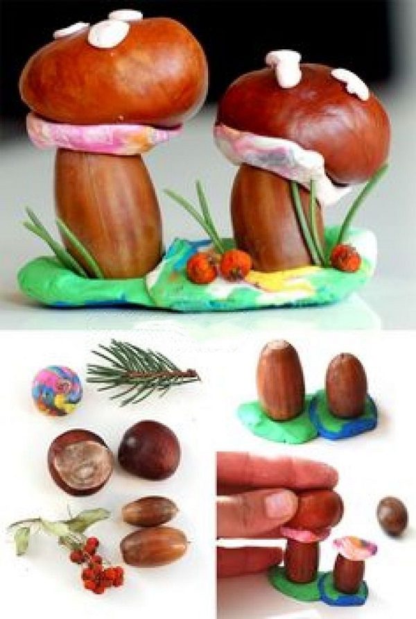 Яркие осенние поделки из каштанов Яркие осенние поделки из каштанов детские поделки,из каштанов,поделки с детьми,своими руками