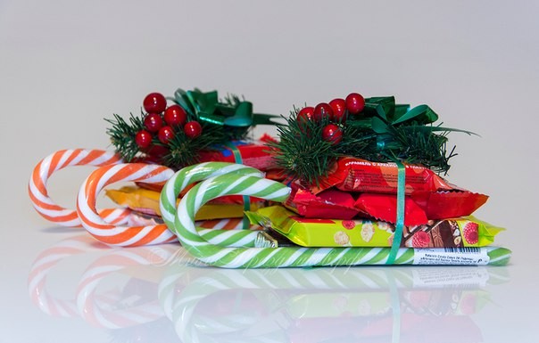 Сладкие саночки своими руками