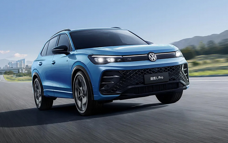 Стартовали продажи Volkswagen Tiguan L Pro 2026 — 236,8 тыс. юаней (2,7 млн рублей)