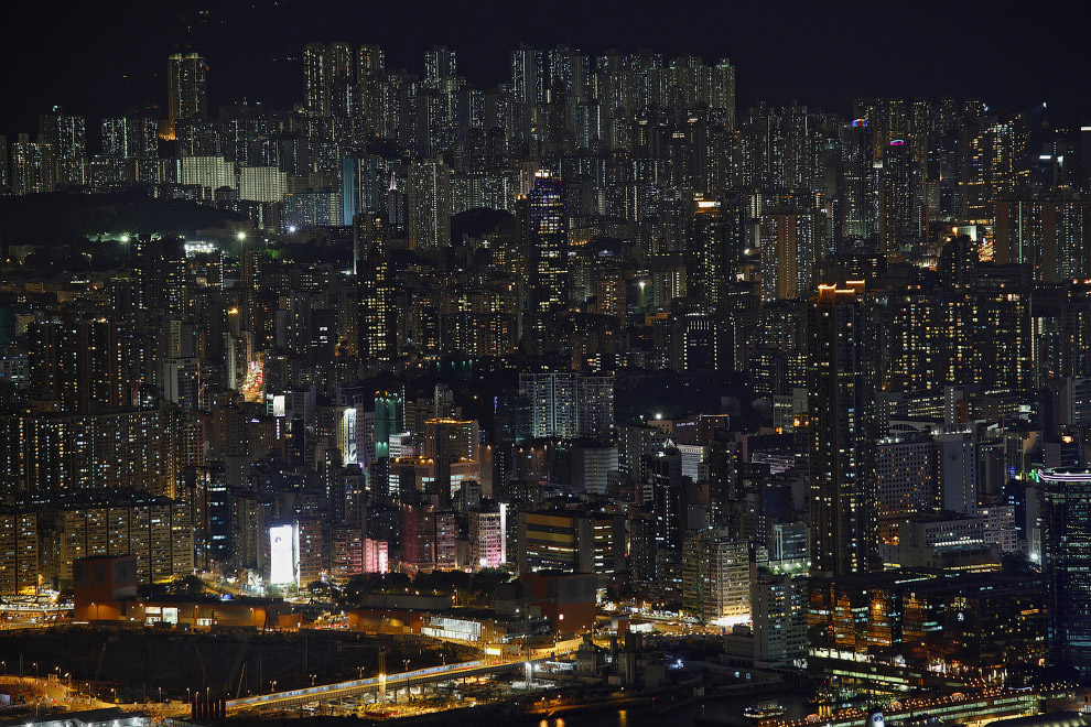 Головокружительные городские пейзажи Гонконга Головокружительные городские пейзажи Гонконга архитектура,Путешествия,фото