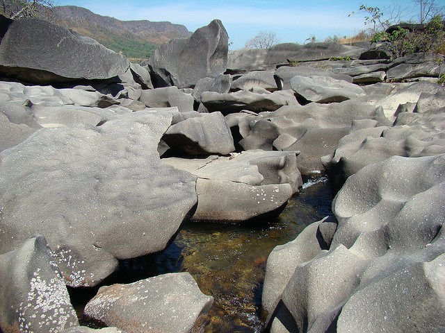 «Лунная долина» в Национальном парке «Chapada dos Veadeiros» в Бразилии авиатур