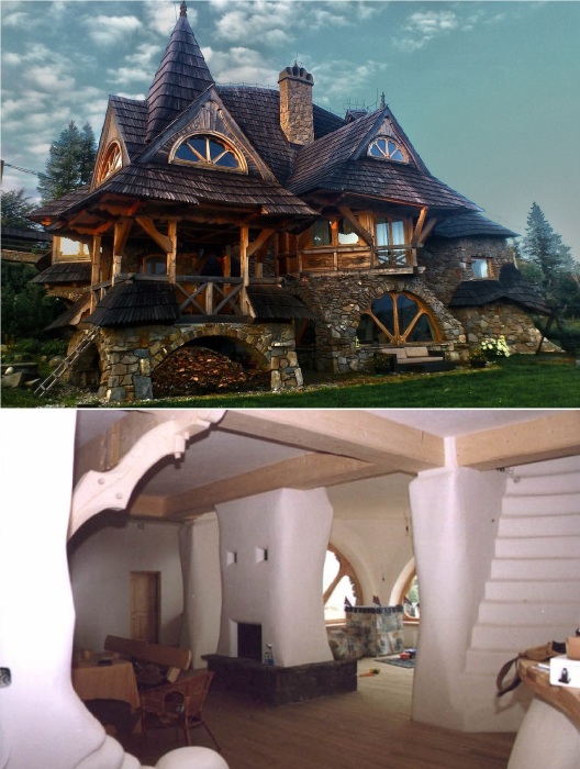 Польский Гауди: причудливые деревянные коттеджи у подножия Татр архитектура,дизайн,строительство