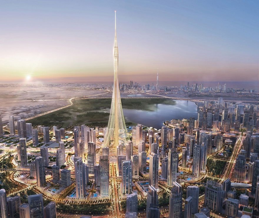 В Дубае началось строительство самой высокой в мире 